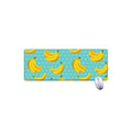 Polka Dot Banana Pattern Print Extended Mouse Pad