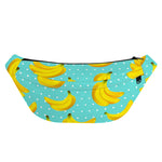 Polka Dot Banana Pattern Print Fanny Pack