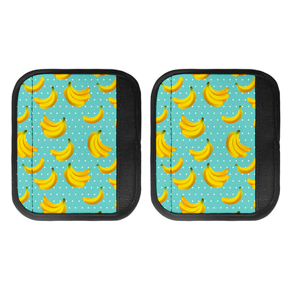 Polka Dot Banana Pattern Print Handle Covers