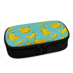 Polka Dot Banana Pattern Print Insulin Cooler Travel Case