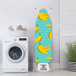 Polka Dot Banana Pattern Print Ironing Board Cover