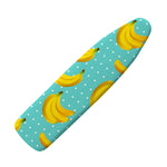 Polka Dot Banana Pattern Print Ironing Board Cover