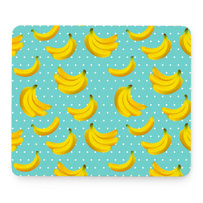 Polka Dot Banana Pattern Print Mouse Pad