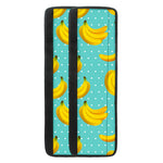 Polka Dot Banana Pattern Print Refrigerator Handle Covers