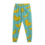 Polka Dot Banana Pattern Print Sweatpants