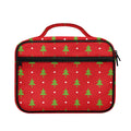 Polka Dot Christmas Tree Pattern Print Briefcase Bible Bag