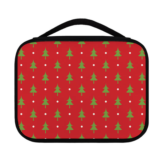 Polka Dot Christmas Tree Pattern Print Classic Bible Case