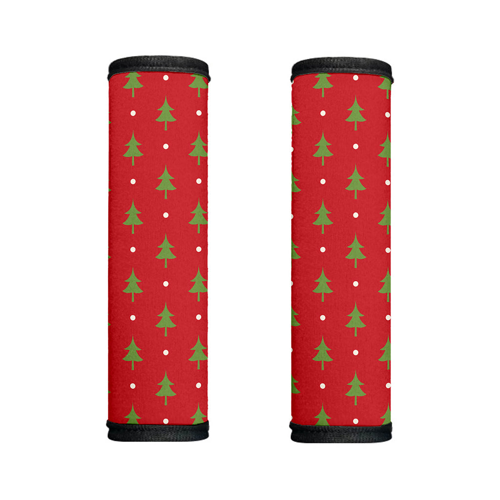 Polka Dot Christmas Tree Pattern Print Handle Covers