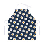 Polka Dot Daisy Floral Pattern Print Adjustable Apron