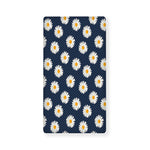 Polka Dot Daisy Floral Pattern Print Baby Crib Sheet