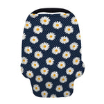 Polka Dot Daisy Floral Pattern Print Baby Seat Cover