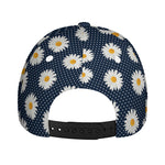 Polka Dot Daisy Floral Pattern Print Baseball Cap