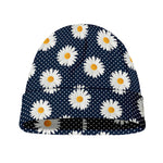 Polka Dot Daisy Floral Pattern Print Beanie