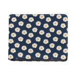 Polka Dot Daisy Floral Pattern Print Bifold Wallet
