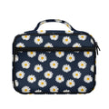 Polka Dot Daisy Floral Pattern Print Briefcase Bible Bag