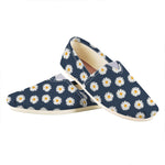 Polka Dot Daisy Floral Pattern Print Casual Shoes