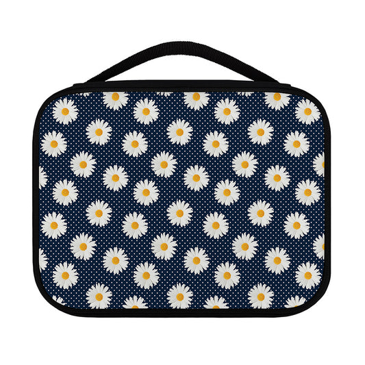 Polka Dot Daisy Floral Pattern Print Classic Bible Case