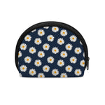 Polka Dot Daisy Floral Pattern Print Coin Purse