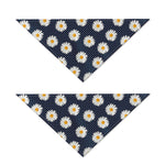 Polka Dot Daisy Floral Pattern Print Dog Bandana