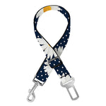 Polka Dot Daisy Floral Pattern Print Dog Seat Belt