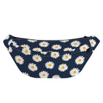 Polka Dot Daisy Floral Pattern Print Fanny Pack