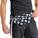 Polka Dot Daisy Floral Pattern Print Fanny Pack