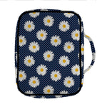 Polka Dot Daisy Floral Pattern Print Front Pocket Bible Bag