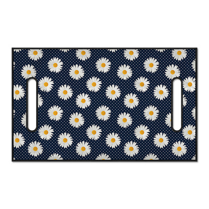 Polka Dot Daisy Floral Pattern Print Golf Cart Seat Cover