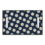 Polka Dot Daisy Floral Pattern Print Golf Cart Seat Cover