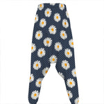 Polka Dot Daisy Floral Pattern Print Hammer Pants