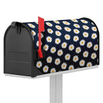 Polka Dot Daisy Floral Pattern Print Mailbox Cover