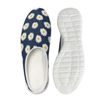 Polka Dot Daisy Floral Pattern Print Mesh Casual Shoes