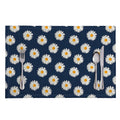 Polka Dot Daisy Floral Pattern Print Placemat