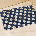 Polka Dot Daisy Floral Pattern Print Polyester Doormat