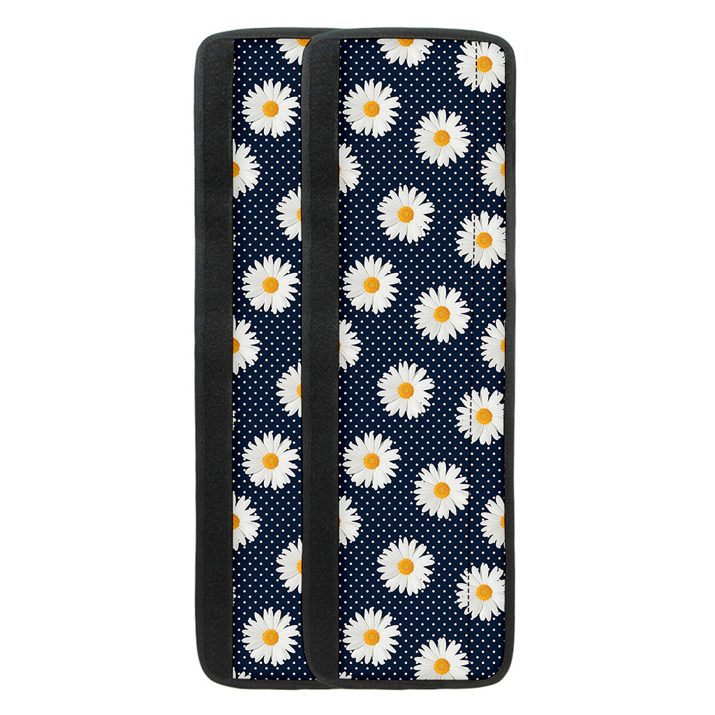 Polka Dot Daisy Floral Pattern Print Refrigerator Handle Covers