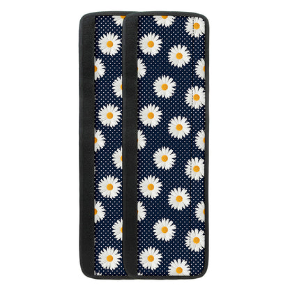 Polka Dot Daisy Floral Pattern Print Refrigerator Handle Covers