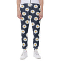 Polka Dot Daisy Floral Pattern Print Joggers