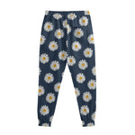 Polka Dot Daisy Floral Pattern Print Sweatpants