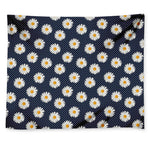 Polka Dot Daisy Floral Pattern Print Tapestry