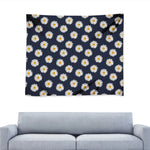 Polka Dot Daisy Floral Pattern Print Tapestry