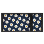 Polka Dot Daisy Floral Pattern Print Trifold Wallet