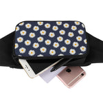 Polka Dot Daisy Floral Pattern Print Waist Bag