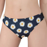 Polka Dot Daisy Floral Pattern Print Women's Panties