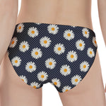 Polka Dot Daisy Floral Pattern Print Women's Panties