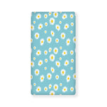 Polka Dot Daisy Flower Pattern Print Baby Crib Sheet