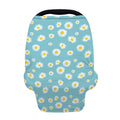 Polka Dot Daisy Flower Pattern Print Baby Seat Cover