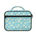 Polka Dot Daisy Flower Pattern Print Briefcase Bible Bag