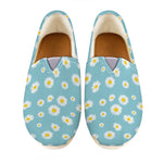 Polka Dot Daisy Flower Pattern Print Casual Shoes
