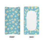 Polka Dot Daisy Flower Pattern Print Changing Pad Cover