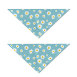 Polka Dot Daisy Flower Pattern Print Dog Bandana